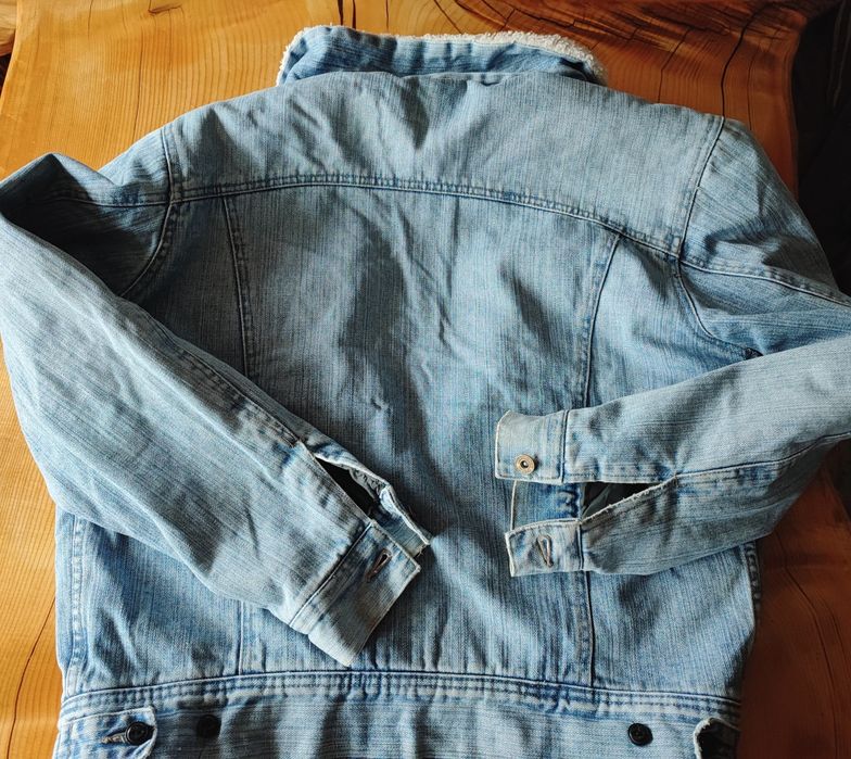 Мъжки винтидж оригинални маркови дънкови якета камуфлаж G-star L Xl