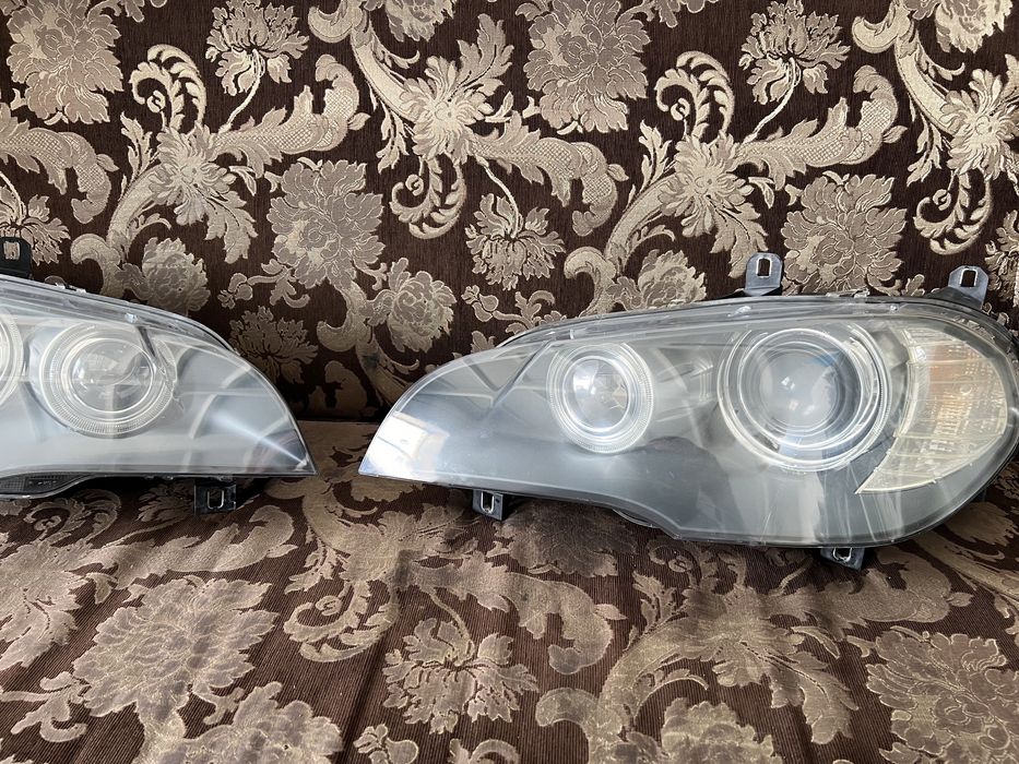 Фары на бмв Х5 Е70 привозные оригинал