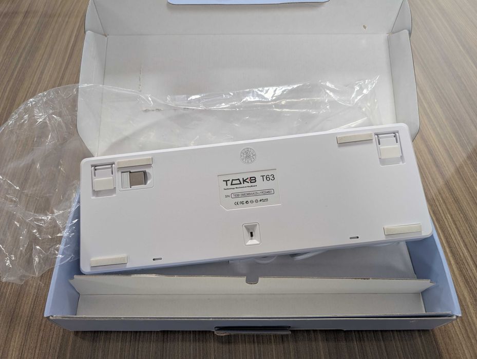 TMKB T63 механична клавиатура с Red Switch и RGB подсветка