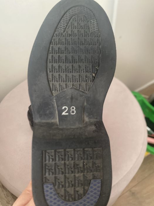 Детска обувь кожаные туфли