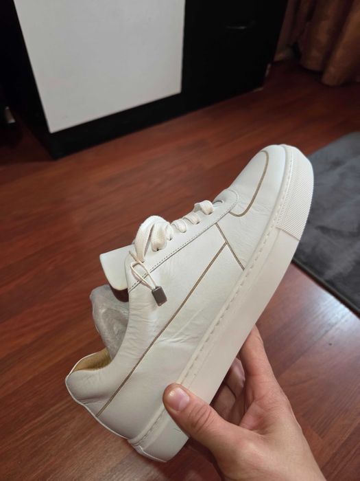 Pantof piele alb Liu Jo