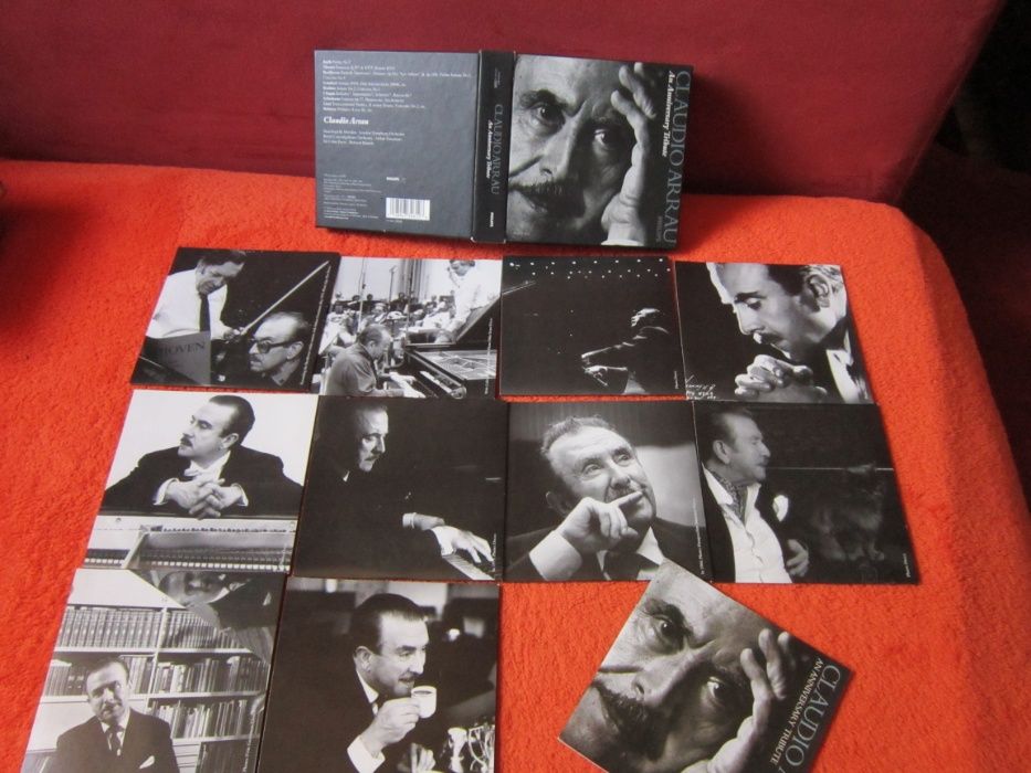 cadou deosebit Claudio Arrau AnniversaryTribute 10CD Germania 1991