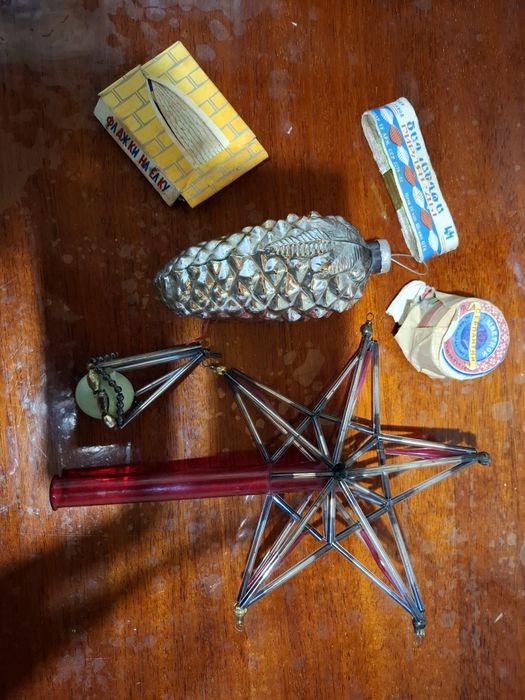 Продам Старинные Сов Новогодние игрушки