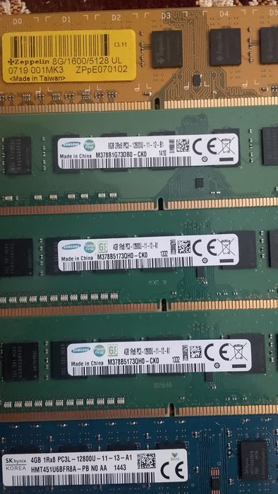 Процессор Intel Core i5-4590 и ОЗУ.