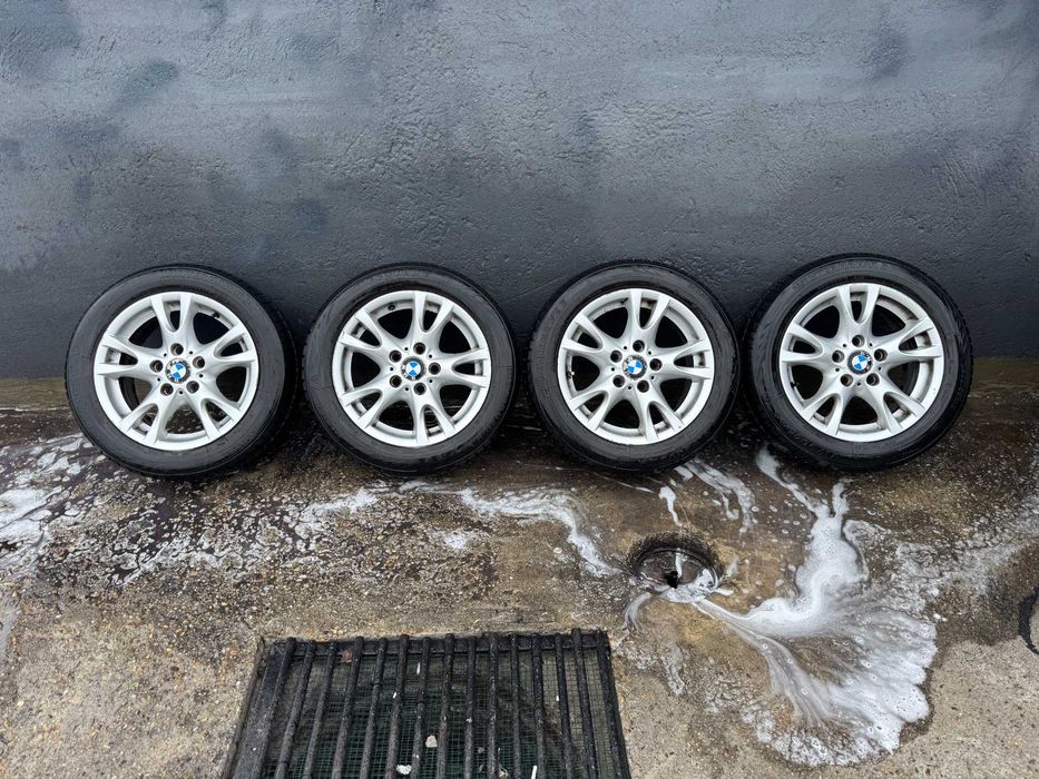 Set Jante BMW R16 5x120 cu Anvelope Firestone 205/55 R16 Iarna M+S
