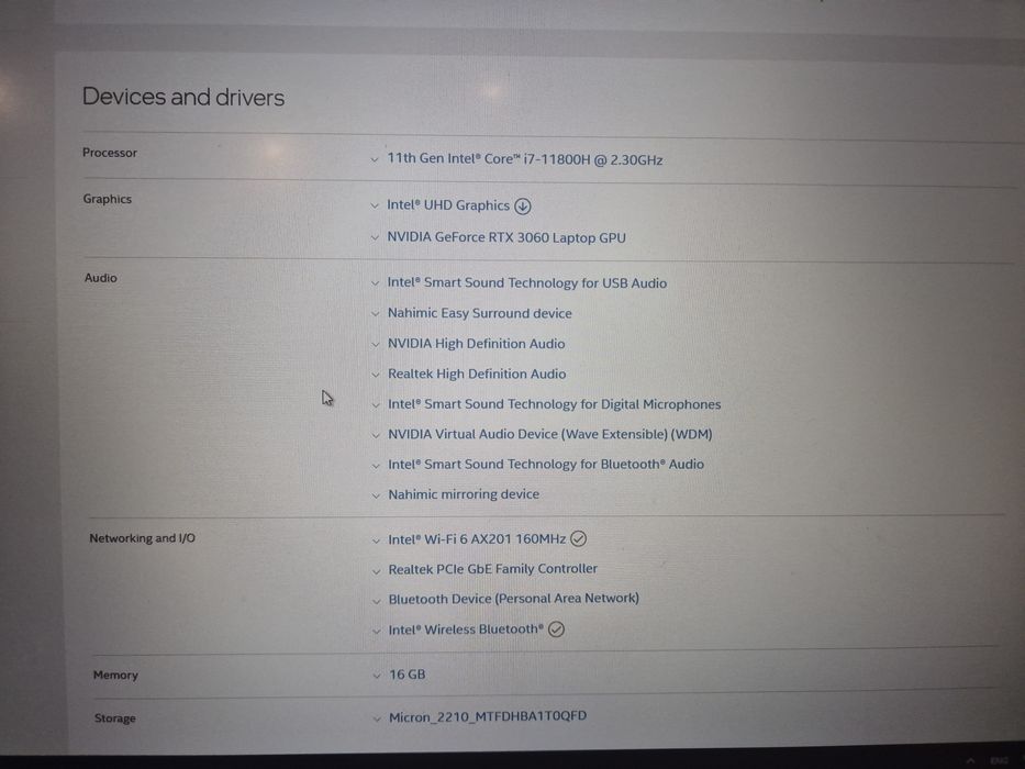 Геймърски лаптоп комплект MSI KATANA-17'3 inch - RTX3060