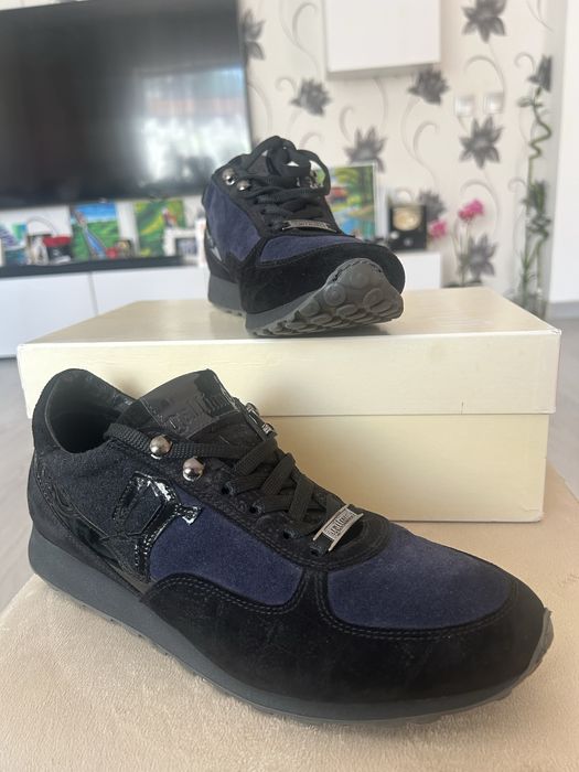 John Galliano Croco Nero 43