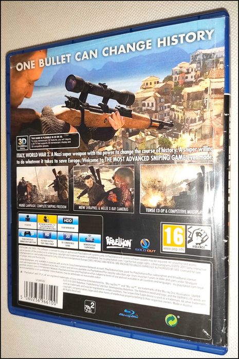 Sniper Elite 4 PS4 PlayStation 4