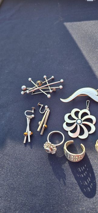 Bijuterii argint Norvegia cu email