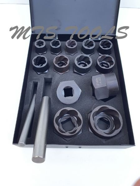 Trusa extras scos prezoane piulite suruburi tocite antifurt 1/2" 3/8"