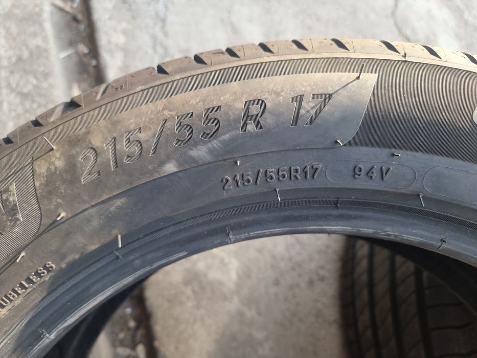 4бр.Лятни гуми MICHELIN 215x55x17цола.Внос от Германия