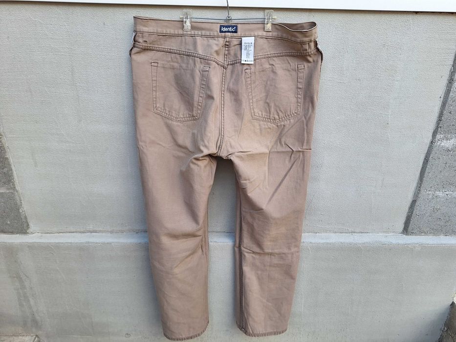 Identic brown | talie 108 cm | pantaloni barbat | 56 - 58 | XL - XXL