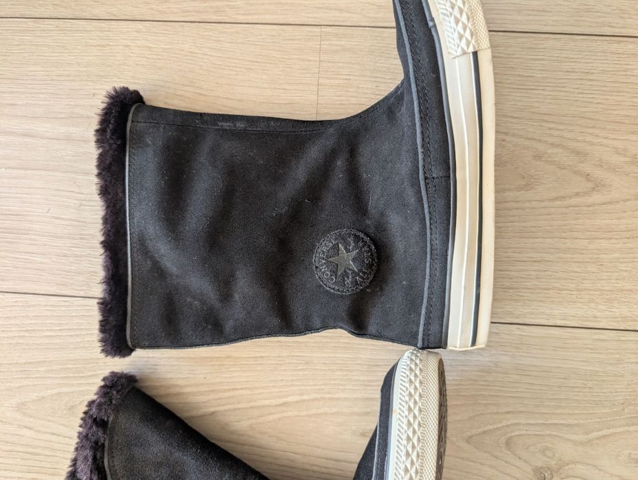 ЧИСТО НОВИ Зимни боти Converse, номер 35 - рядък модел