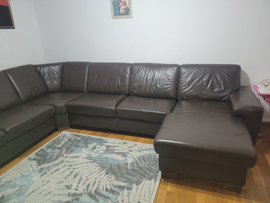 Canapea piele naturala