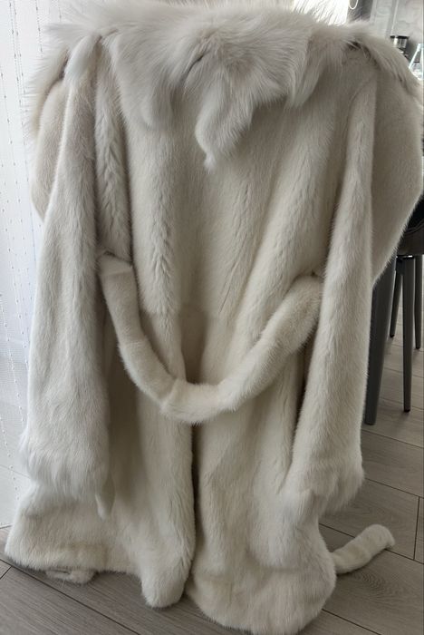 Шуба норковая , воротник писец