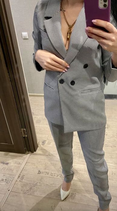 Костюм женский гусиная лапка