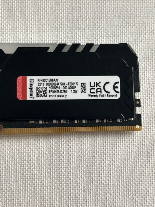 Memorie Ram Kingston furry beast 8gb ddr4 3200 mhz rgb