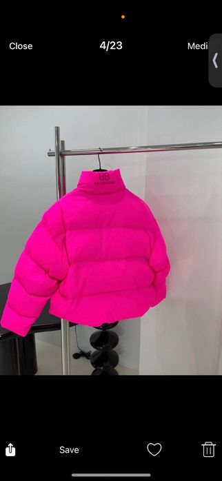 Дамско яке с пух Balenciiaga