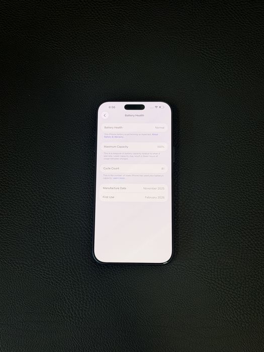 iPhone 17 PRO MAX 81 цикъла