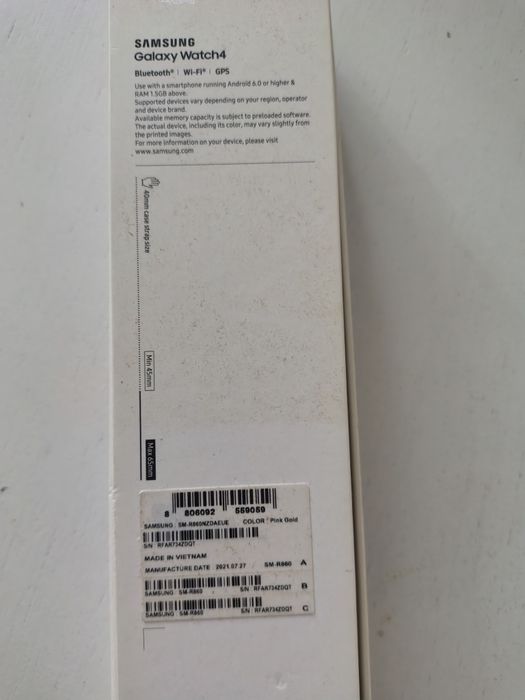 Smartwatch Galaxy Watch 4