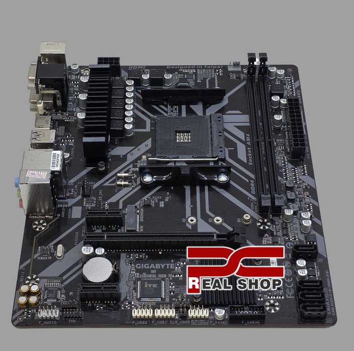 AMD-GAME: GIGABYTE B450 + RYZEN 5 5500 6/12 +16GB DDR4 3200 ~i5 12400F