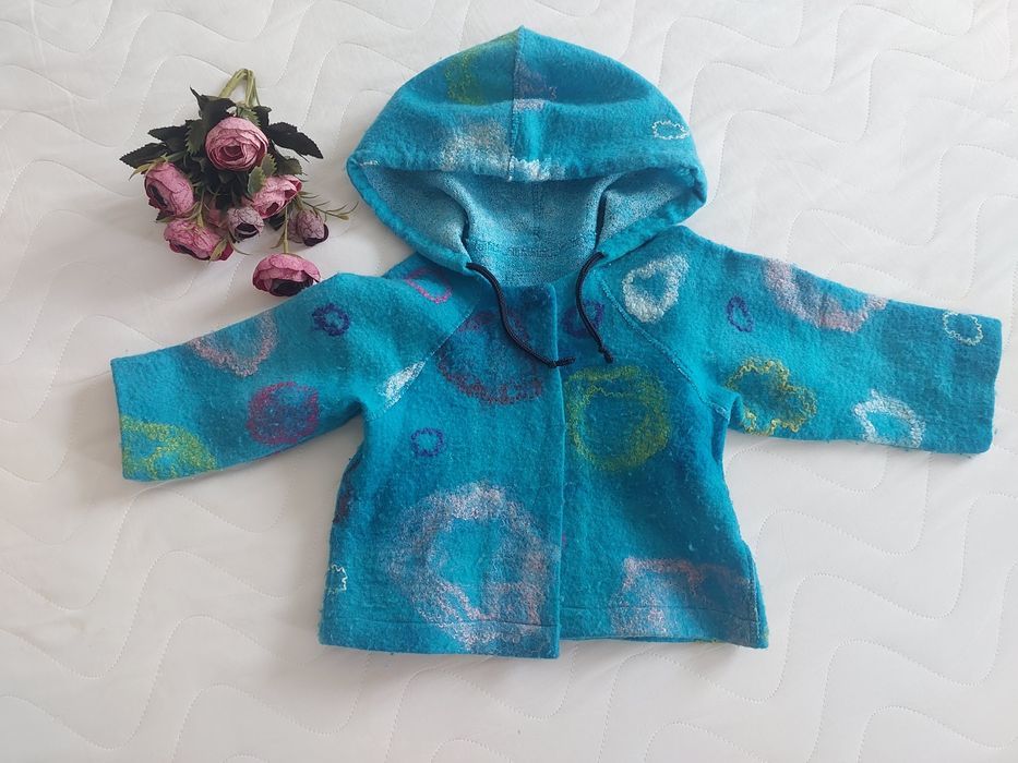 Курточка шерстяная для девочки