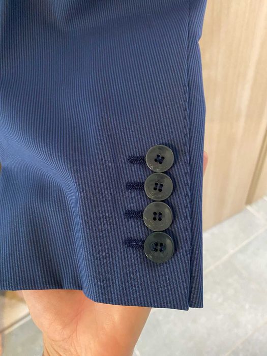 Costum barbat 2 piese Italia 85% lana marime L