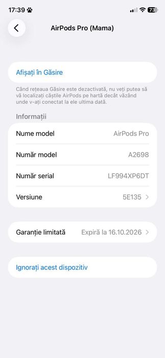 AirPods 2 pro (vine cu toate accesoriile)