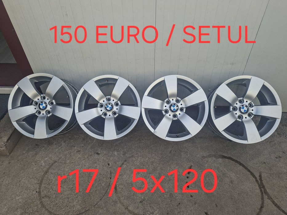 Set jante din aluminiu originale r17 / gama BMW / 5x120