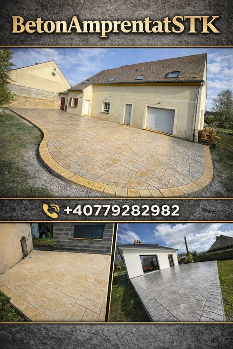 Beton Amprentat/Vertical Vâlcea, Drăgăsani,Slatina