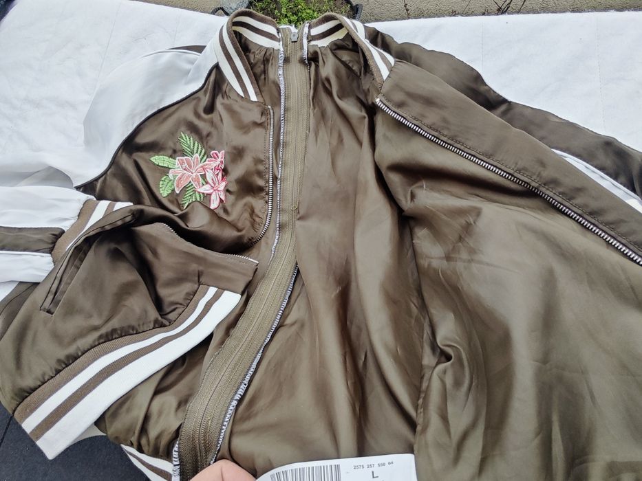 Geaca bomber Stradivarius Satin DAMA  Y2K M38