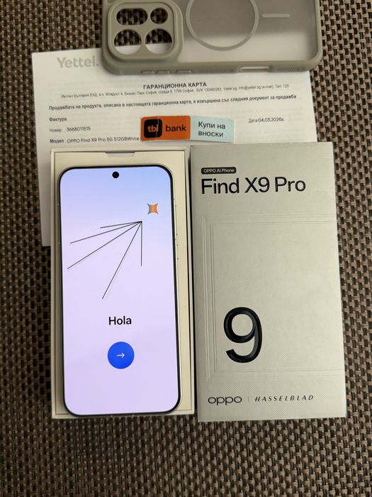 НОВ! 512Gb *ЛИЗИНГ* Oppo Find X9 Pro White 16Ram 36М ГАРАНЦИЯ
