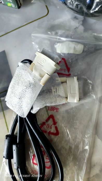 Кабель DVI для подключения мониторов, экранов