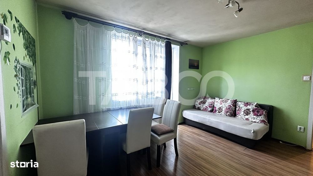 Apartament de vanzare 37 mp 2 camere balcon zona Mihai Viteazul Sibiu — fotografia 1