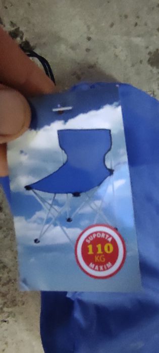 Doua scaune noi camping