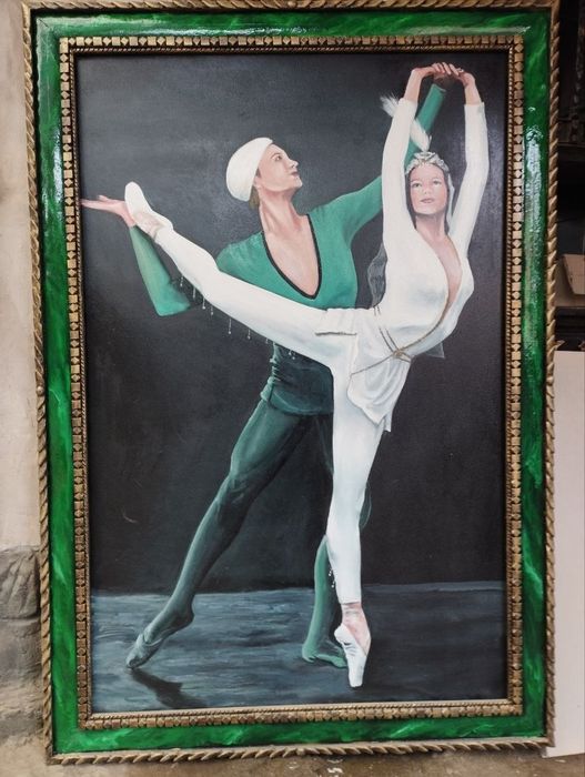 картина мослом ручная работа