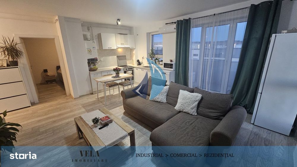 Apartament 3 camere, bloc nou, mobilat/utilat/parcare