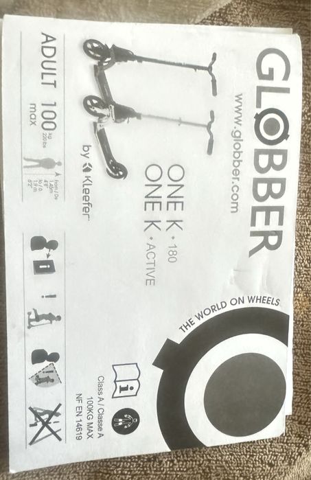 Самокат Globber one k  180