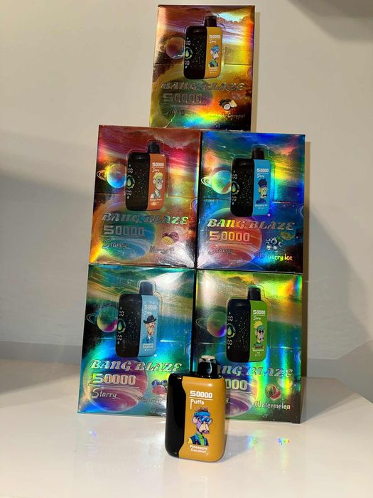 Pachet 2 bucăți Vape 50.000 puffs display Reincarcabil