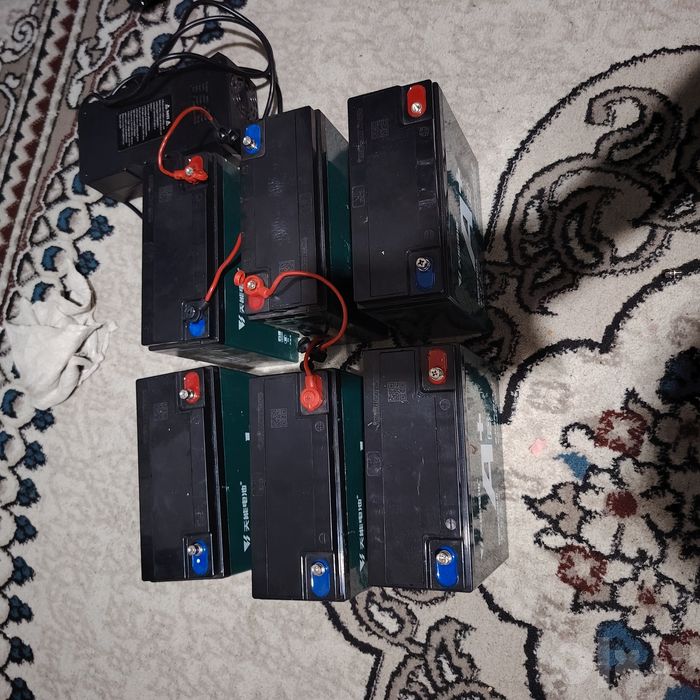 6×12v ga 20ah akumulyator holati yangidek