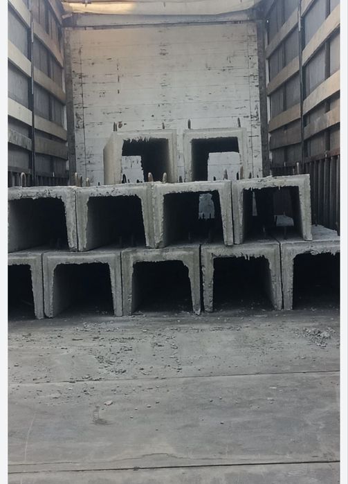 Бетонные лотки опора столбы