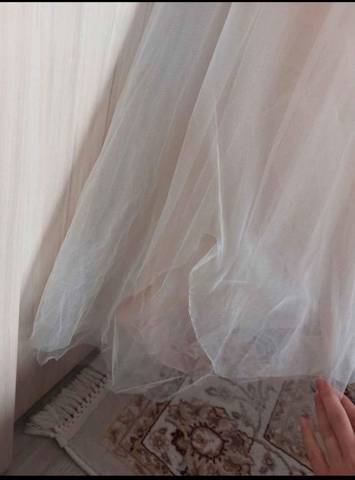 Rochie mireasa culoare Nude-Rose