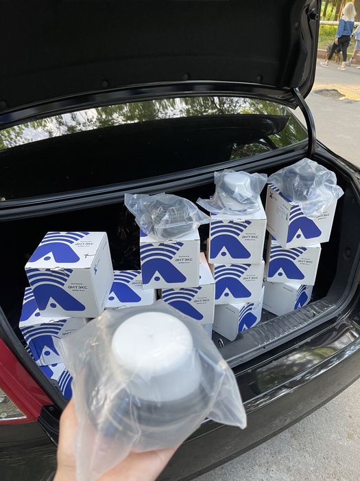 Антэкс, антенна на машину, бонка. Черный и белый цвет