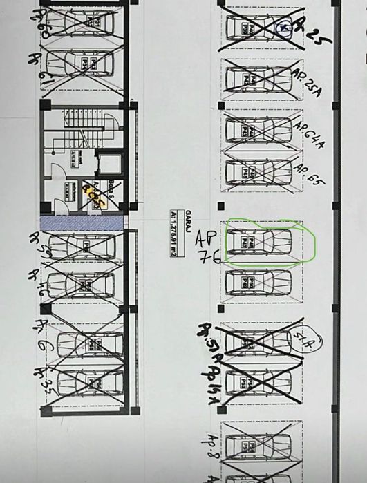 Apartament 2 camere Vasile Alecsandri 73 bloc nou