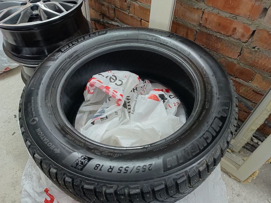 255/55 R18 Michelin зим шип