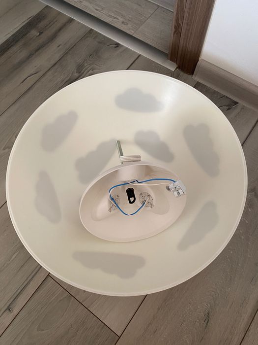 Plafoniera Ikea Skojig cu nori