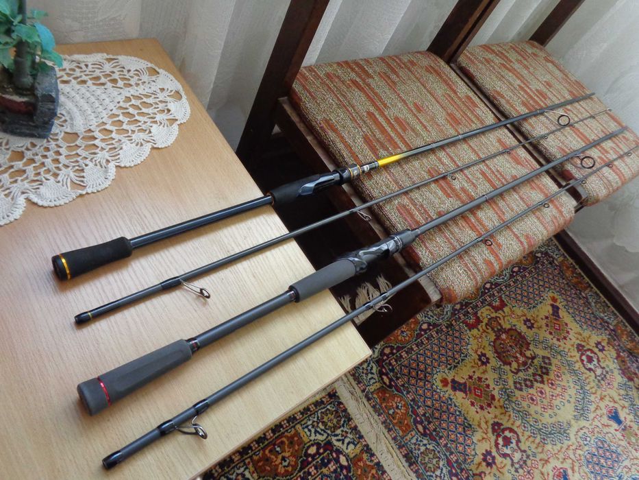 Спининг въдици за Щука,карбонов телескоп.
