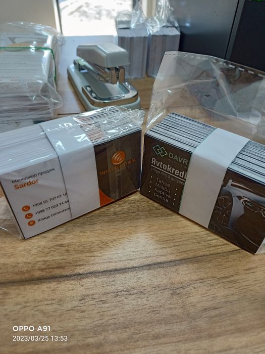 VIZITKA 1000 ta 600 soʻmdan