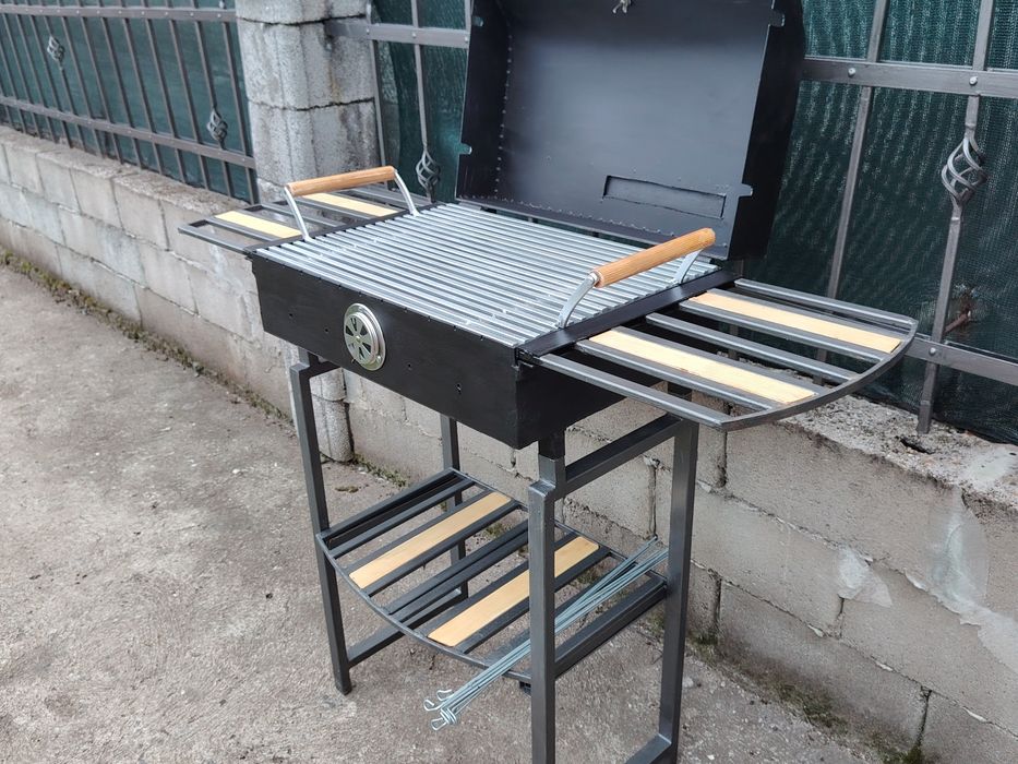 Барбекю Скара НОВО масивно 46кг разглобява се размери в описанието