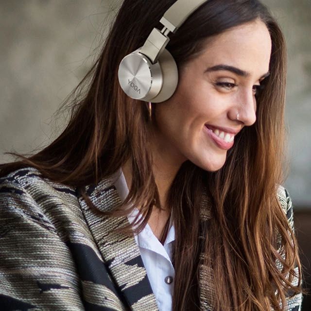 Lenovo Yoga НАУШНИКИ активным шумоподавлением!